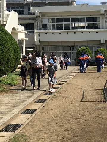 住民避難訓練