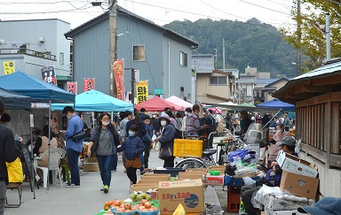 勝浦朝市の写真