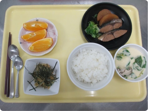 入院中のお食事（朝食・和食）