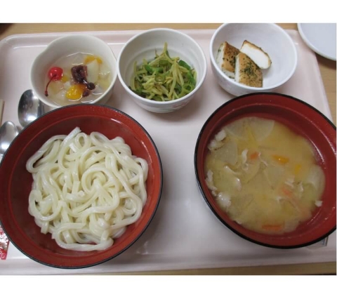 選択メニュー（うどん）