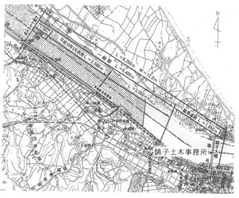 銚子バイパス箇所図