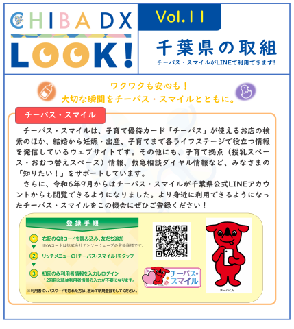 チーパス・スマイルについて紹介したちばDXLOOK!vol11の画像