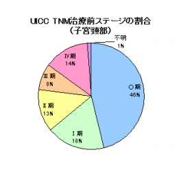 子宮がん頸部ステージ別 子宮がん頸部ステージ別