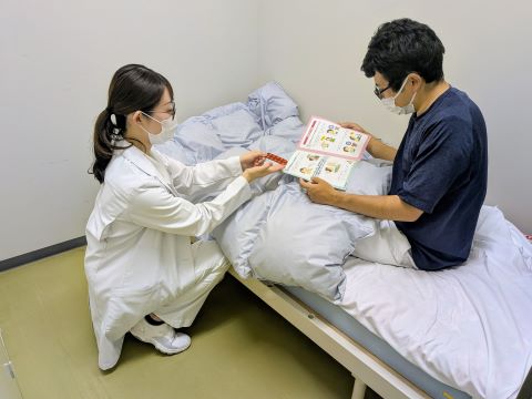 薬剤管理指導の様子
