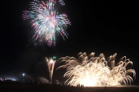 おおあみしらさとの花火の写真
