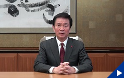 画像:3月4日配信の知事からのメッセージ動画にリンク設定しています 画像:3月4日配信の知事からのメッセージ動画にリンク設定しています