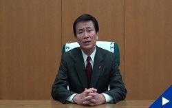 画像:4月12日配信の知事からのメッセージ動画にリンク設定しています 画像:4月12日配信の知事からのメッセージ動画にリンク設定しています