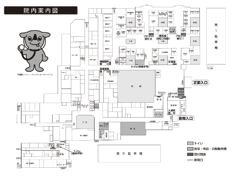 周産期センター1階平面図 周産期センター1階平面図