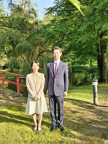 在デュッセルドルフ日本国総領事への表敬訪問