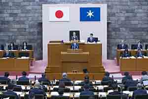 令和6年2月定例県議会開会の様子