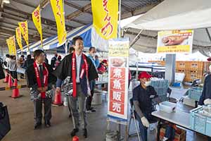 銚子港水産まつりの様子その2