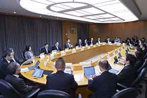 第1回千葉県多様性社会推進本部会議の様子