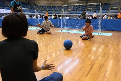 ゴールボールの写真