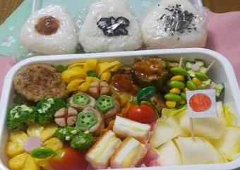 「千葉っ子パワーでオリンピックもり上げよう弁当」