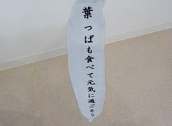 だいこんおみくじの掲示物