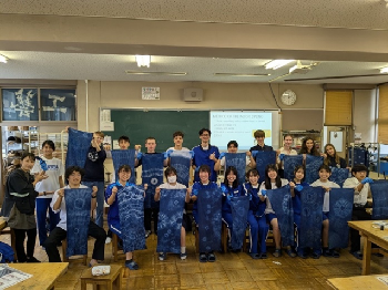 県立佐倉高等学校の交流会の様子