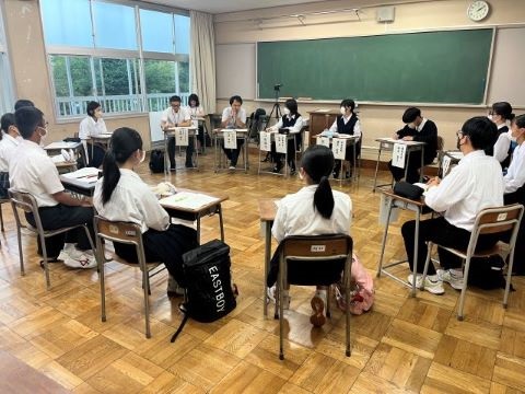 グループ別協議の様子