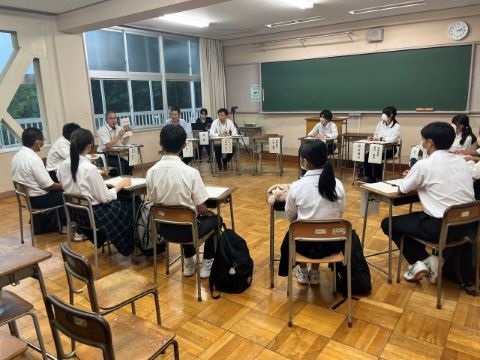 グループ別協議の様子