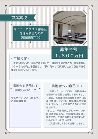 京葉高校PRシートサムネイル画像