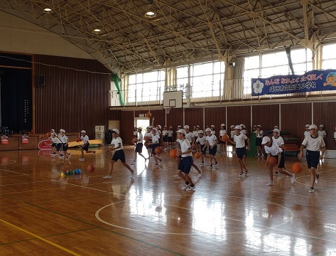 基本運動開始。