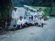 地元直営で農道舗装（南房総市）