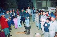 子供も参加した地域のイベント（鴨川市）