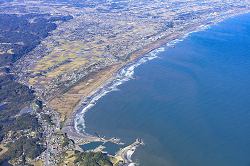 写真：釣ヶ崎海岸（長生郡一宮町）