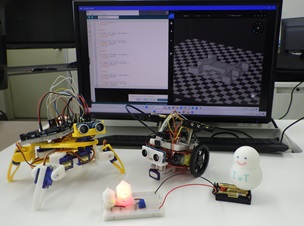 IoTシステム科の写真です。