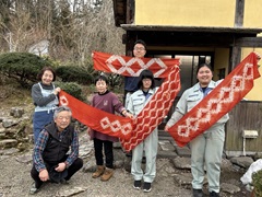 成田日本茜復活チーム（千葉県立成田西陵高等学校園芸科作物専攻）の活動の様子