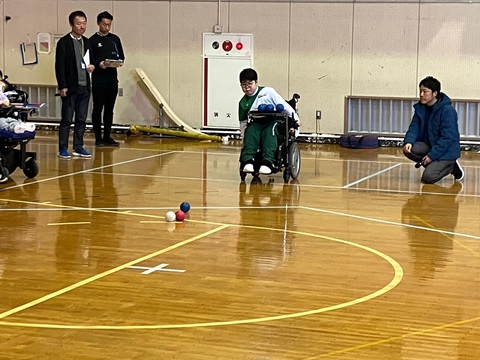 宮原選手によるデモンストレーション