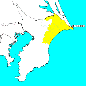 銚子水産事務所管轄概要図