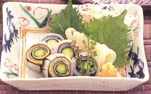 いかの刺身 糸造り・鳴門造りの画像