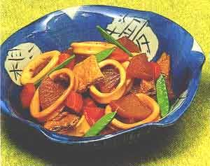 いかのわた(肝臓)煮の画像