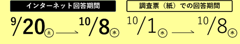 回答期間